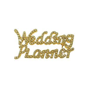 Bridal Party Brooch Pins (Wedding Planner (Gold))